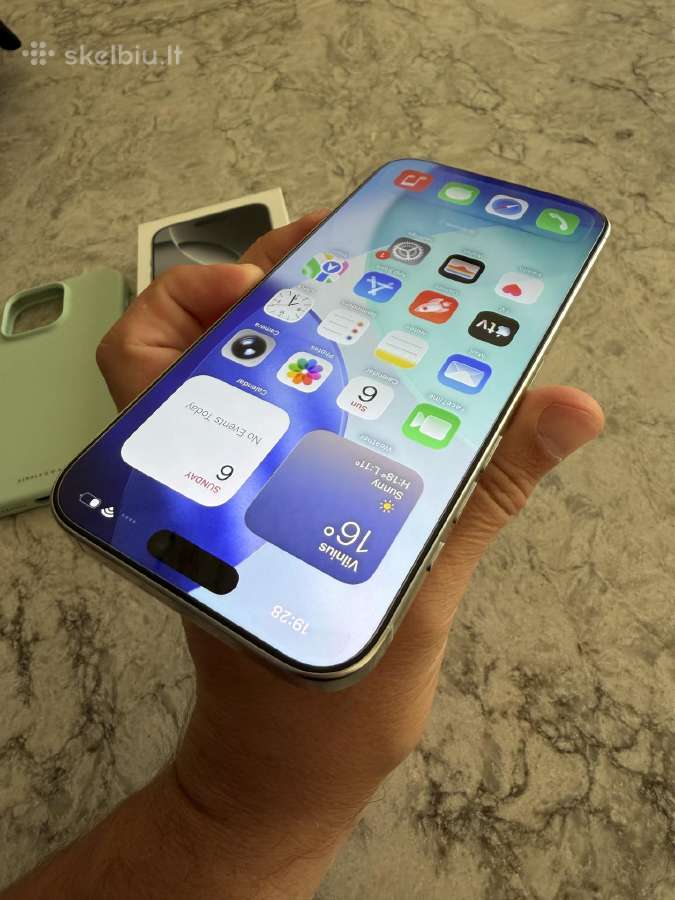 iPhone 16 Pro Max, 256gb 88% - nuotraukos Nr. 3