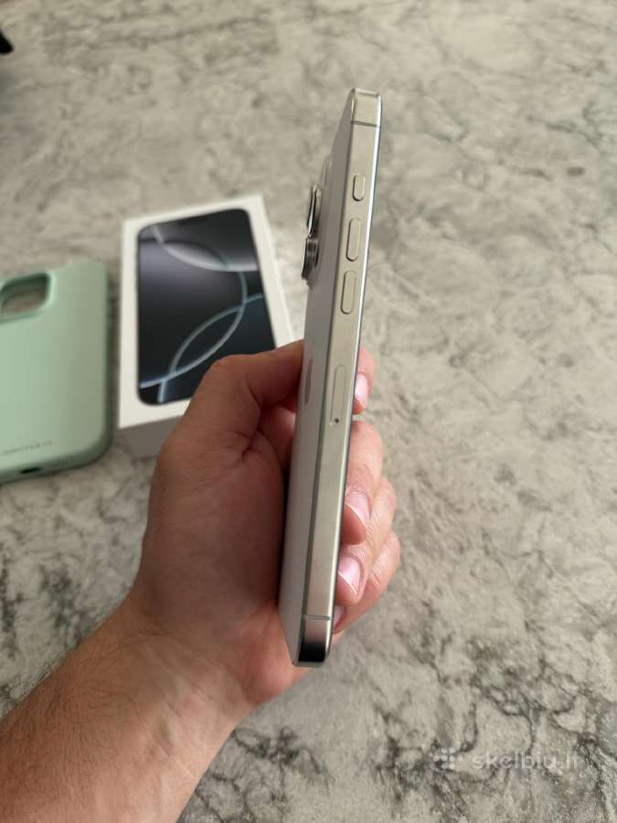 iPhone 16 Pro Max, 256gb 88% - nuotraukos Nr. 6