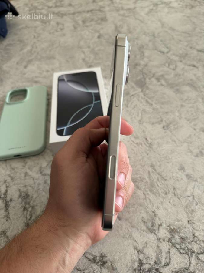 iPhone 16 Pro Max, 256gb 88% - nuotraukos Nr. 7