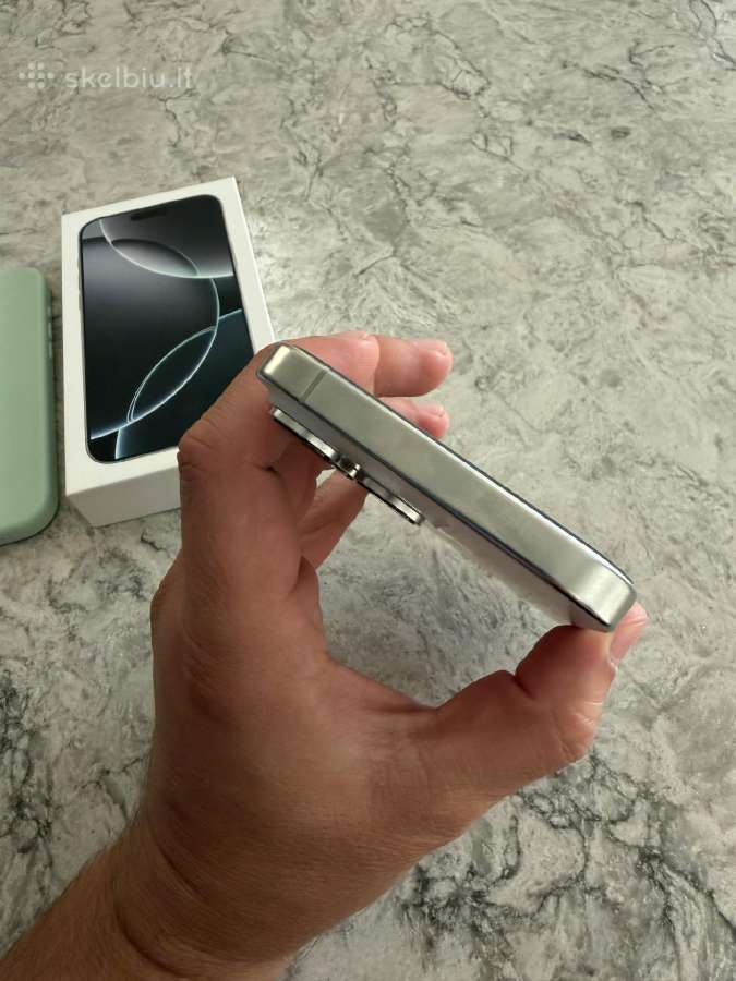 iPhone 16 Pro Max, 256gb 88% - nuotraukos Nr. 8