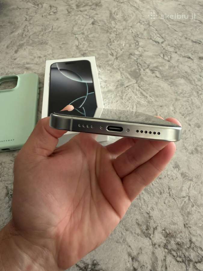 iPhone 16 Pro Max, 256gb 88% - nuotraukos Nr. 9