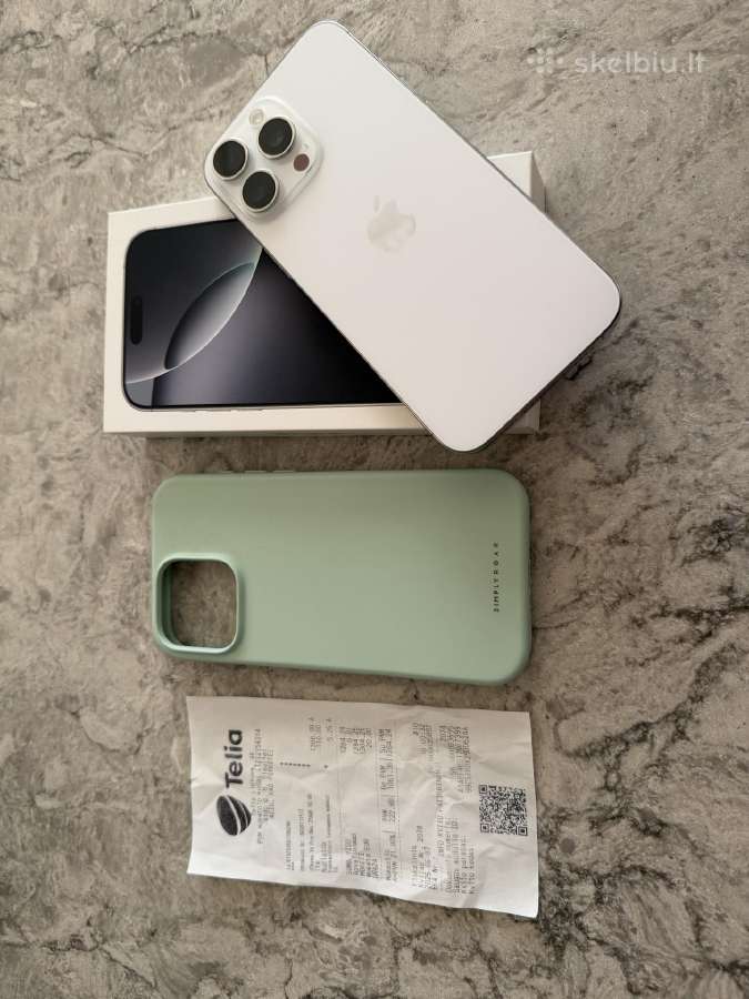 iPhone 16 Pro Max, 256gb 88% - nuotraukos Nr. 11
