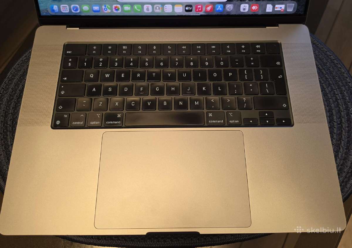 MacBook Pro 16'' (2021) M1 Pro 32gb/512gb - nuotraukos Nr. 3