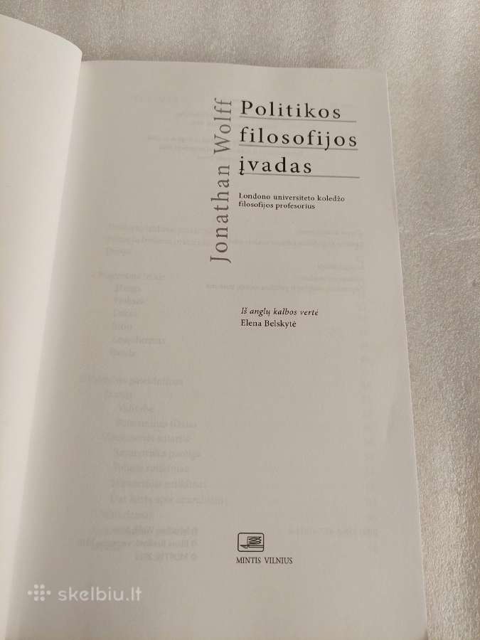 Politikos filosofijos įvadas - nuotraukos Nr. 2