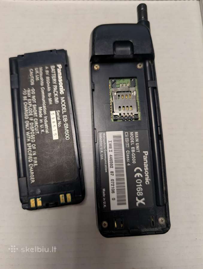 Panasonic vintazinis telefonas - nuotraukos Nr. 4