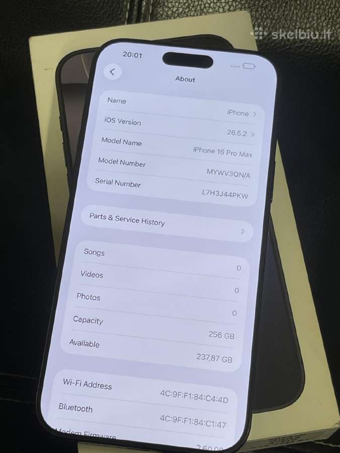 iPhone 16 pro max - nuotraukos Nr. 3