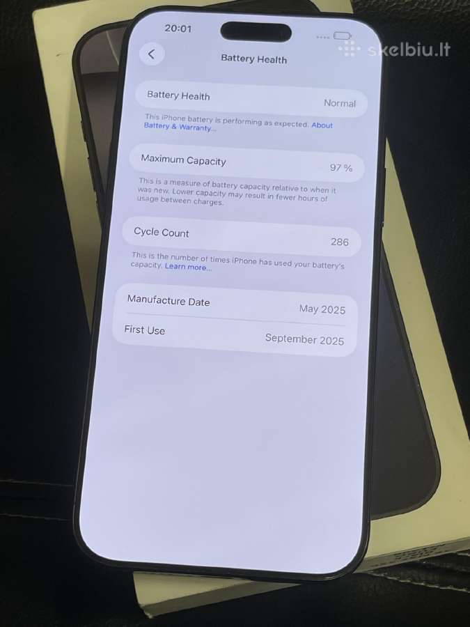 iPhone 16 pro max - nuotraukos Nr. 4