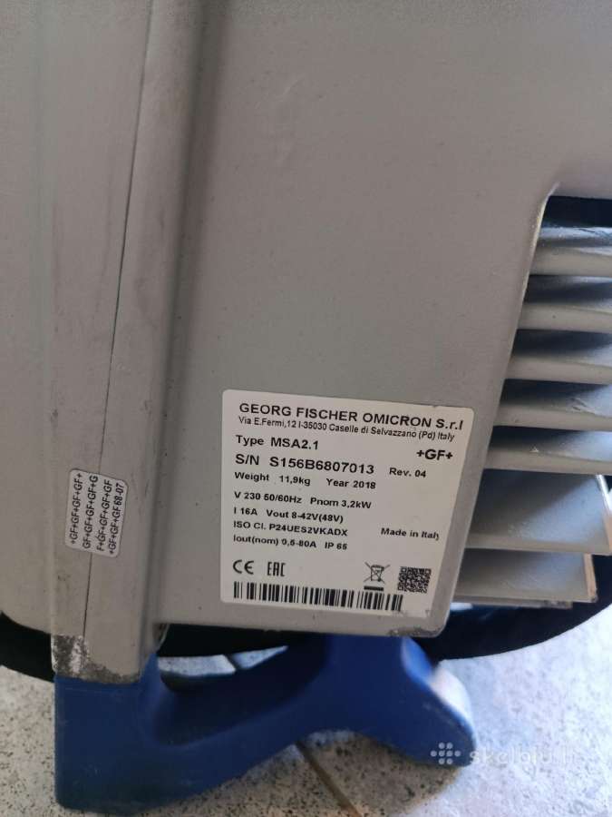 Elektrofuzinis suvirinimo aparatas - nuotraukos Nr. 3