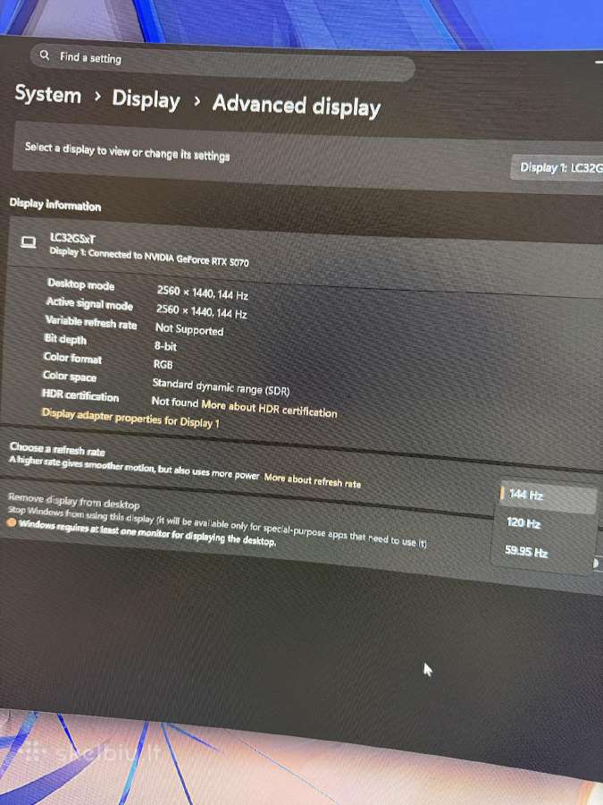 Samsung Odyssey G5 monitoriuds - nuotraukos Nr. 6