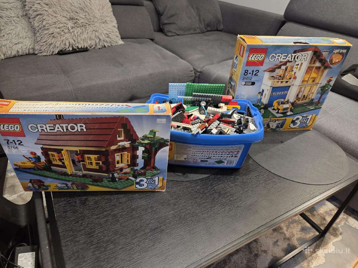 Parduodu 3 Lego konstruktorius, su instrukcijomis - nuotraukos Nr. 38