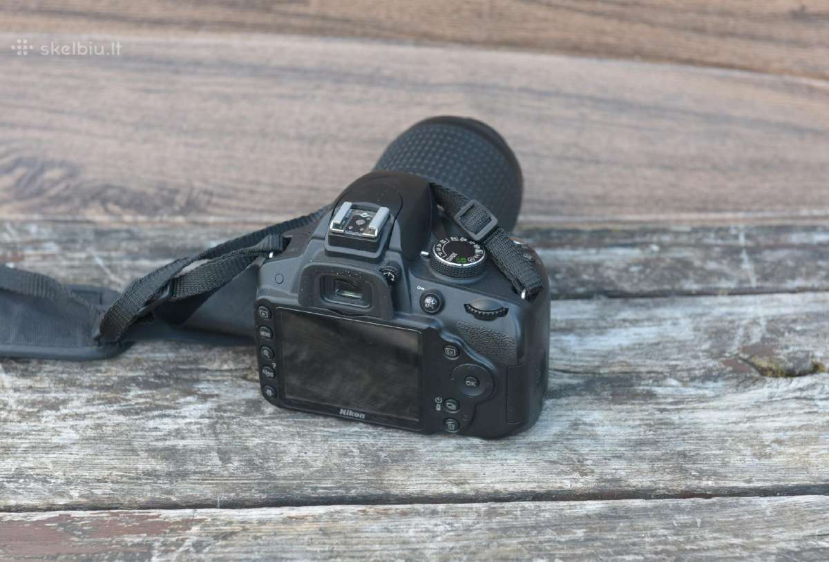 Parduodu fotoaparatą nikon D3200 - nuotraukos Nr. 3