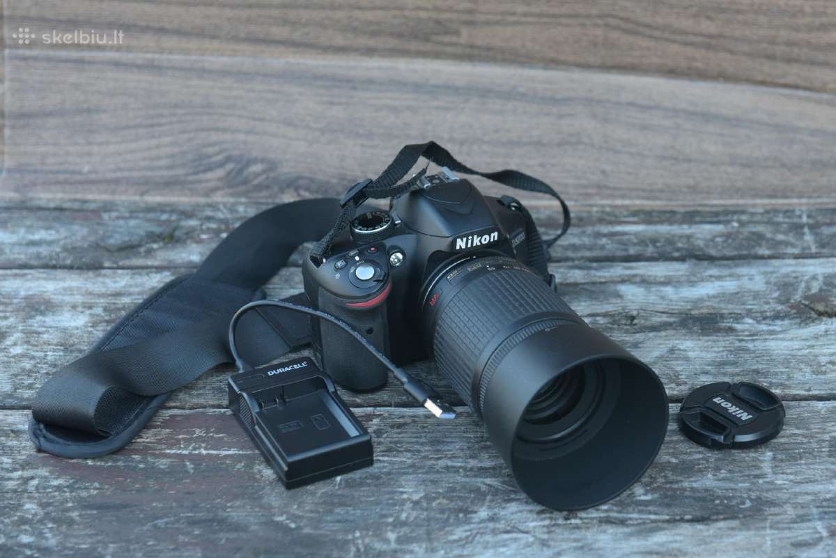 Parduodu fotoaparatą nikon D3200 - nuotraukos Nr. 4