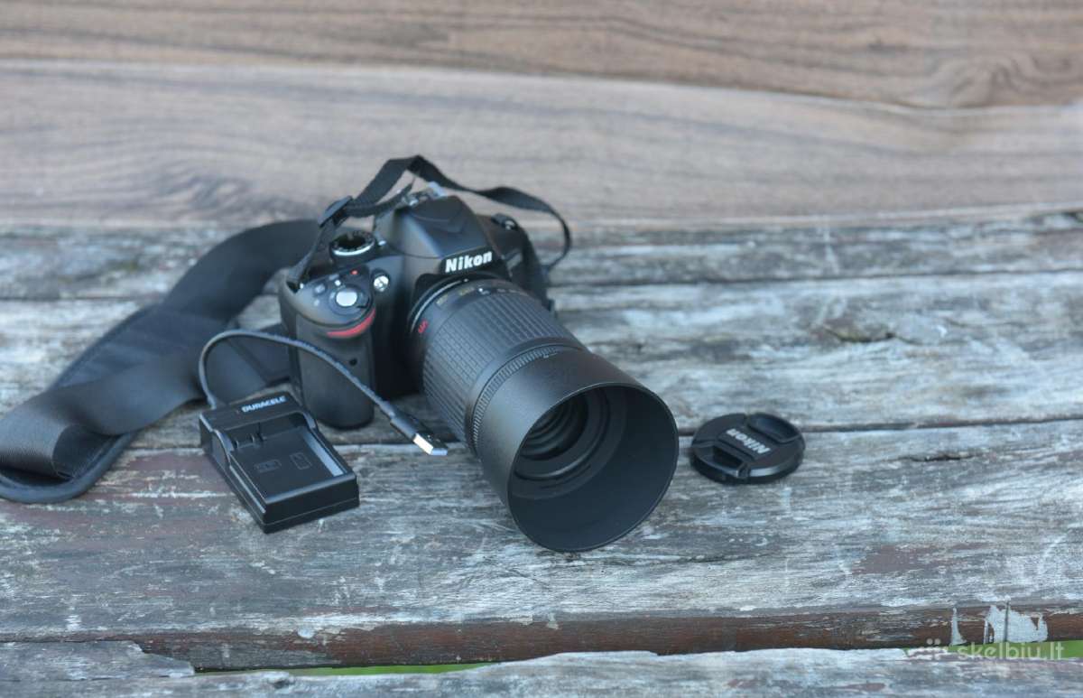 Parduodu fotoaparatą nikon D3200 - nuotraukos Nr. 5