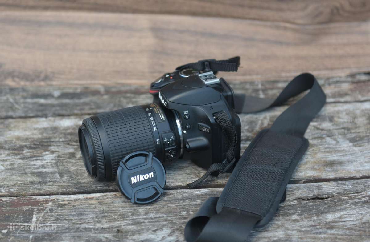 Parduodu fotoaparatą nikon D3200 - nuotraukos Nr. 12