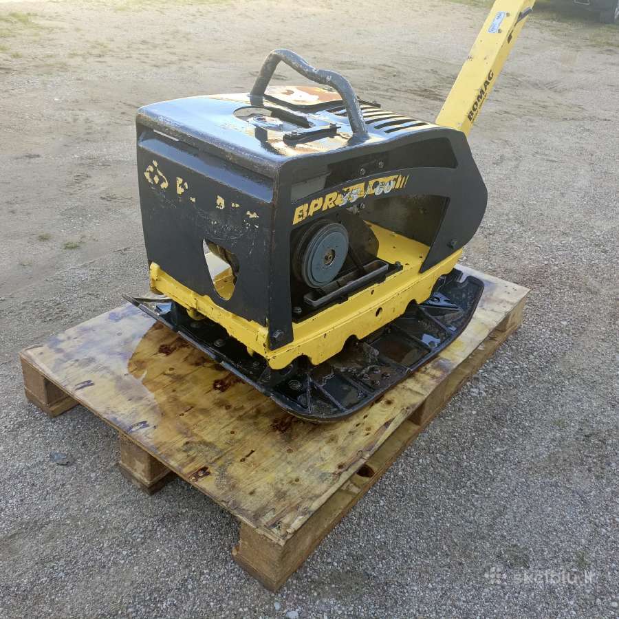 Bomag vibroplokštė Honda variklis reversas 205kg - nuotraukos Nr. 3