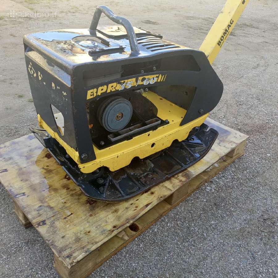 Bomag vibroplokštė Honda variklis reversas 205kg - nuotraukos Nr. 4