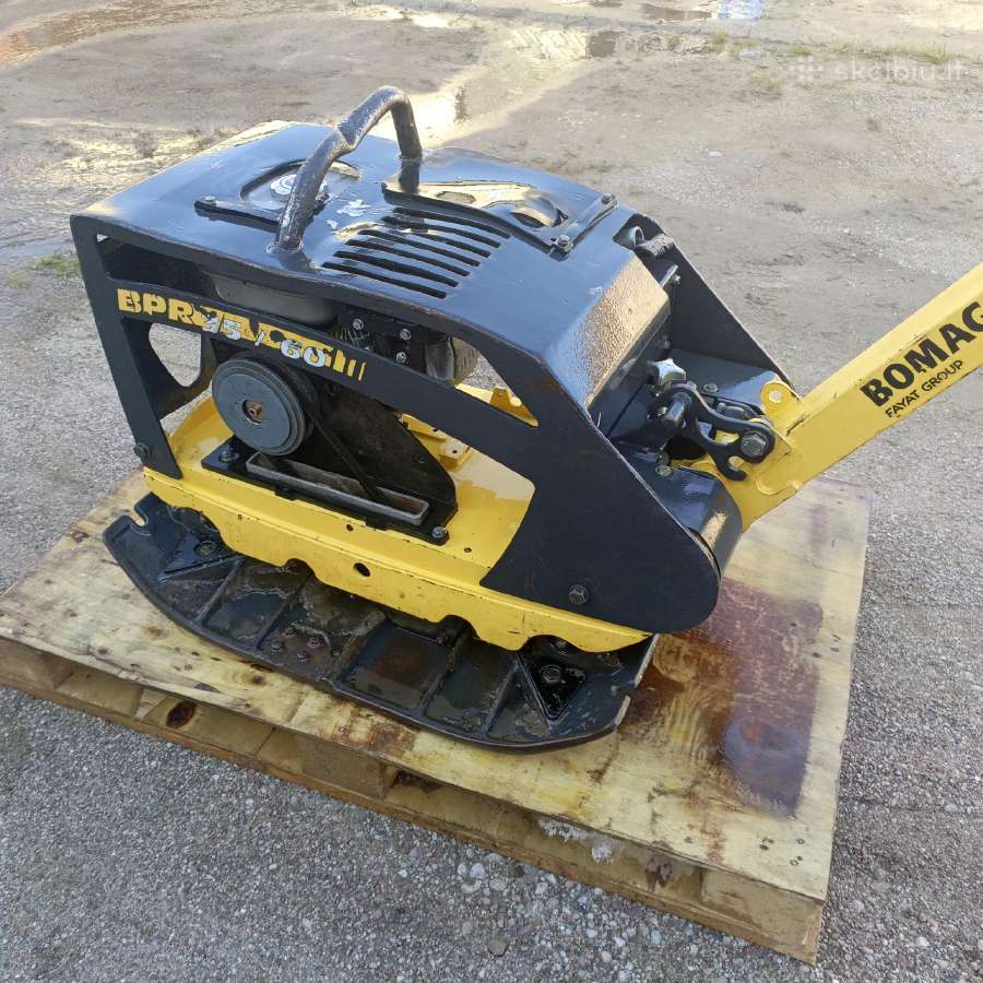 Bomag vibroplokštė Honda variklis reversas 205kg - nuotraukos Nr. 5