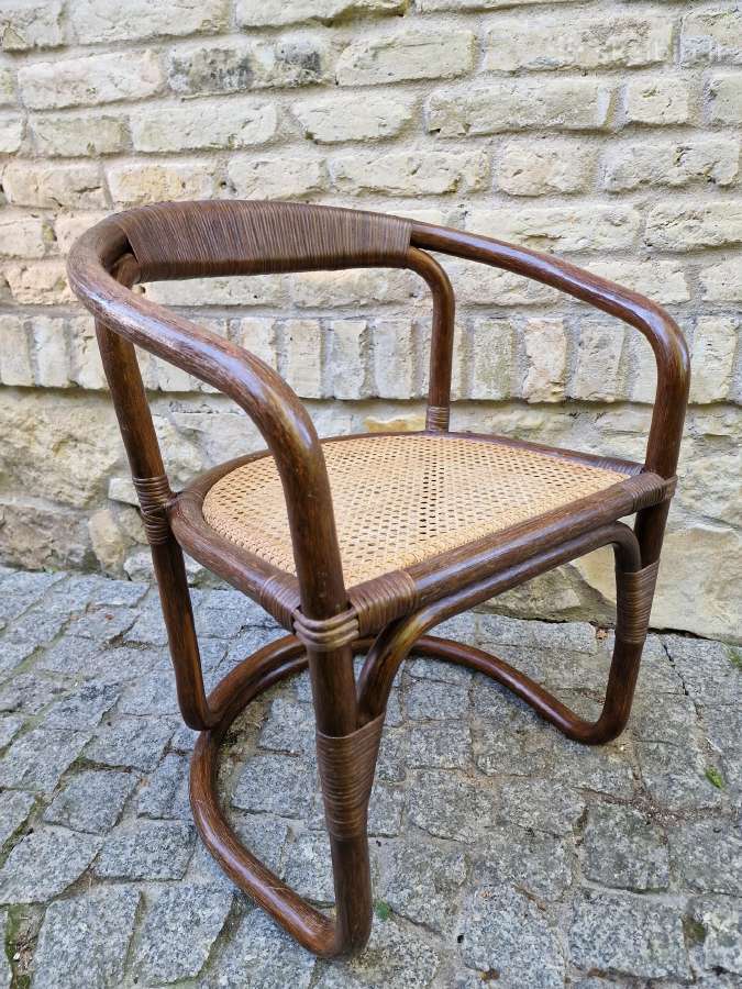 Vintažinės mid century ratango kėdės - nuotraukos Nr. 22