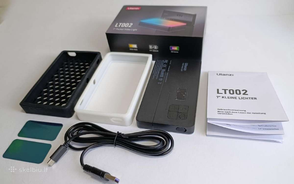 Ulanzi Lt002 Rgb LED 4000mah - nuotraukos Nr. 2