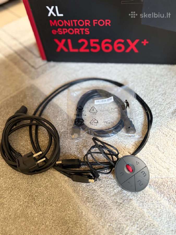 Benq xl2566x+ - nuotraukos Nr. 2
