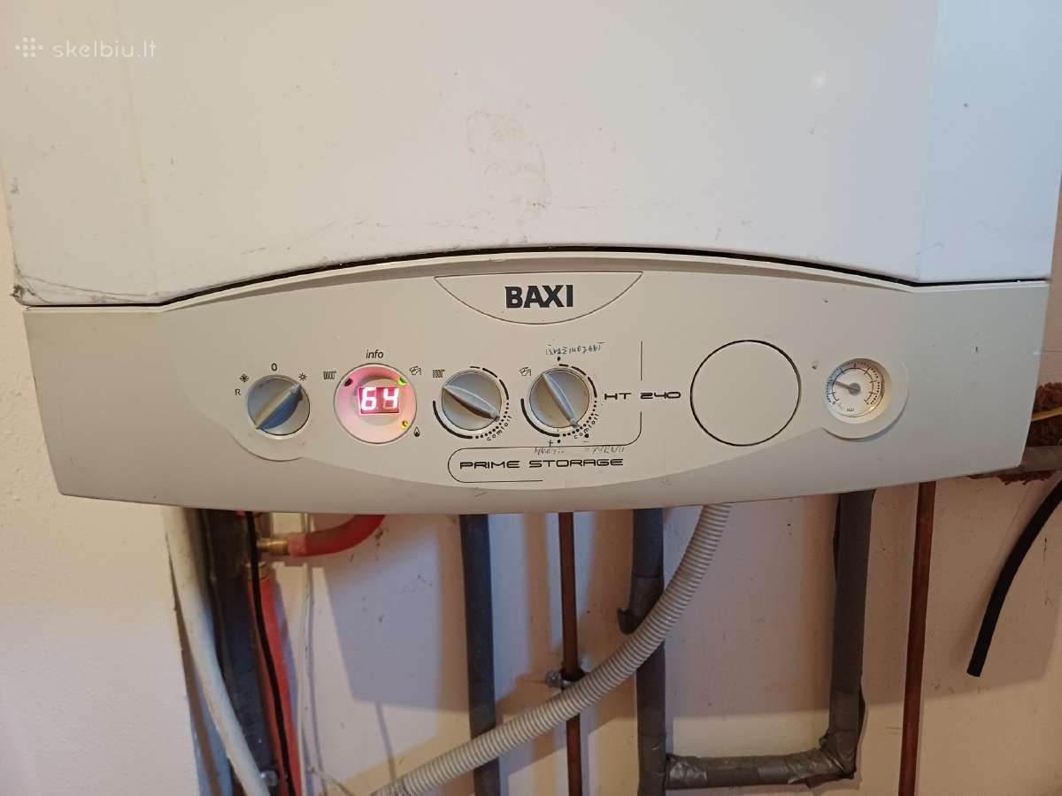 Baxi dujų kondensacinis katilas su boileriu - nuotraukos Nr. 4