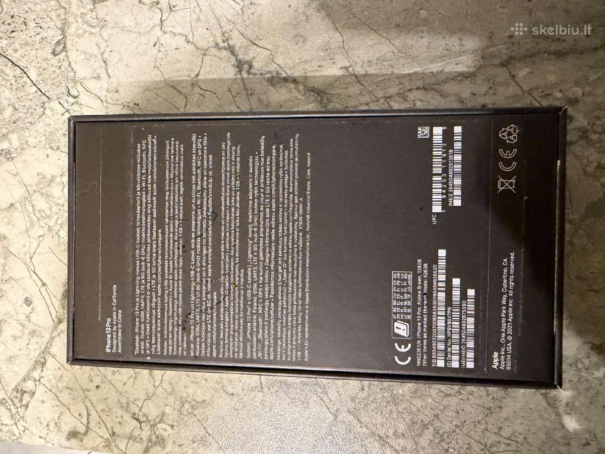 Telefonas iPhone 13 pro - nuotraukos Nr. 4
