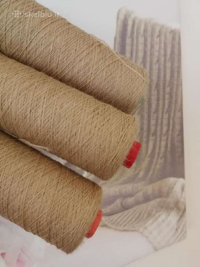 100 % vilnos siūlai ant konusų / špulių - nuotraukos Nr. 4