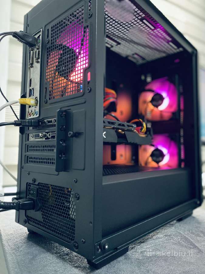 Žaidimų/darbo Pc I5 8400 / Rx 580 8 GB - nuotraukos Nr. 4