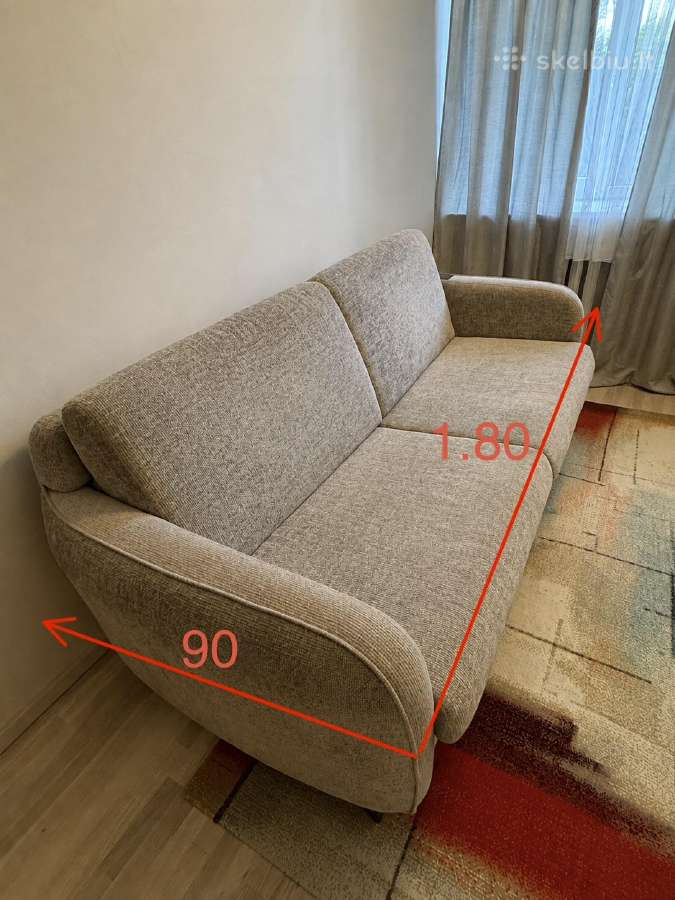 Sulankstoma sofa lova - nuotraukos Nr. 2