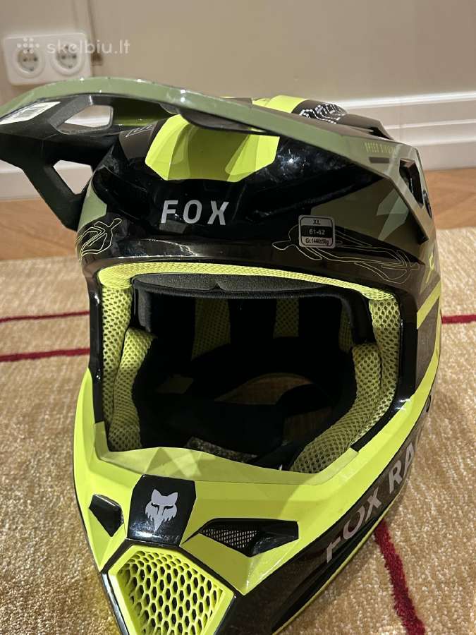 Fox V1 F74 Šalmas XL - nuotraukos Nr. 6