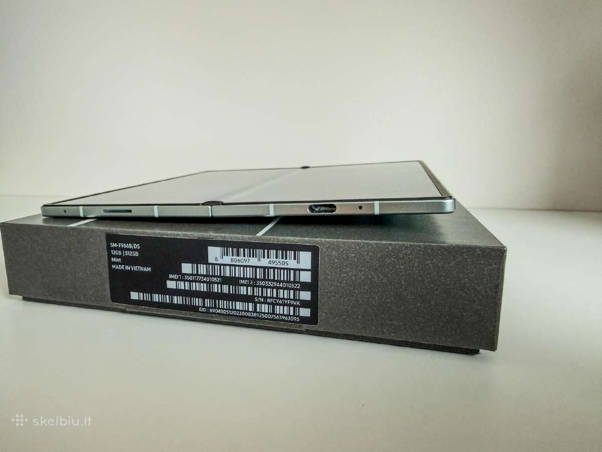 Fold 7 512 GB Mint su garantija - nuotraukos Nr. 7