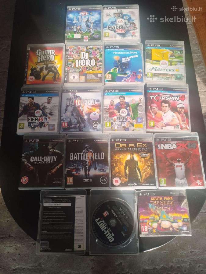 Naudoti PS3 žaidimai - nuotraukos Nr. 2