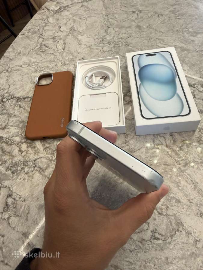 iPhone 15 plus, 128gb 100% - nuotraukos Nr. 5