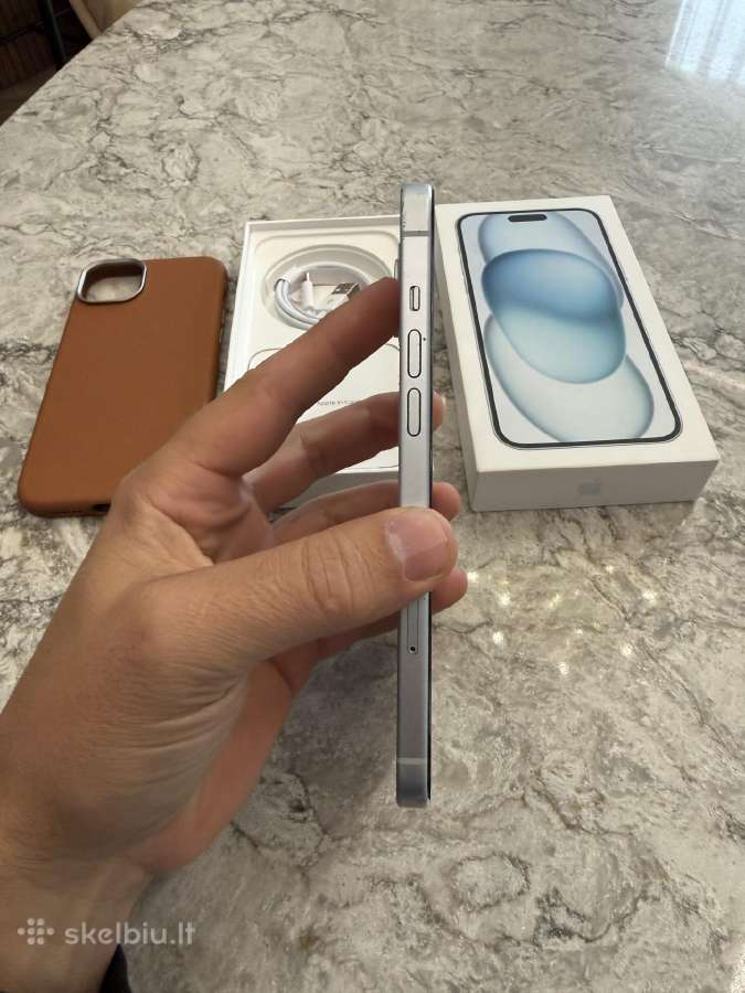 iPhone 15 plus, 128gb 100% - nuotraukos Nr. 8