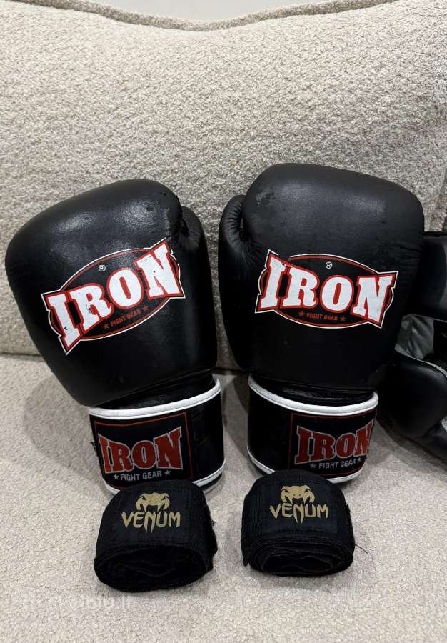 Iron fight gear bokso/kikbokso rinkinys - nuotraukos Nr. 2