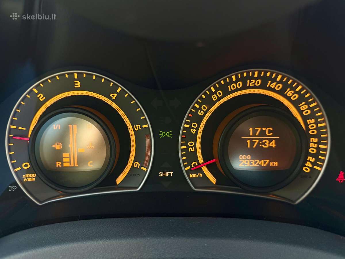 Toyota Auris 2008 m. 2.0 D-4d 93 kw Dyzelis - nuotraukos Nr. 24