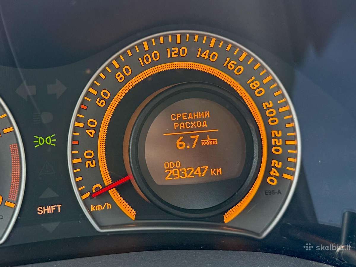 Toyota Auris 2008 m. 2.0 D-4d 93 kw Dyzelis - nuotraukos Nr. 25