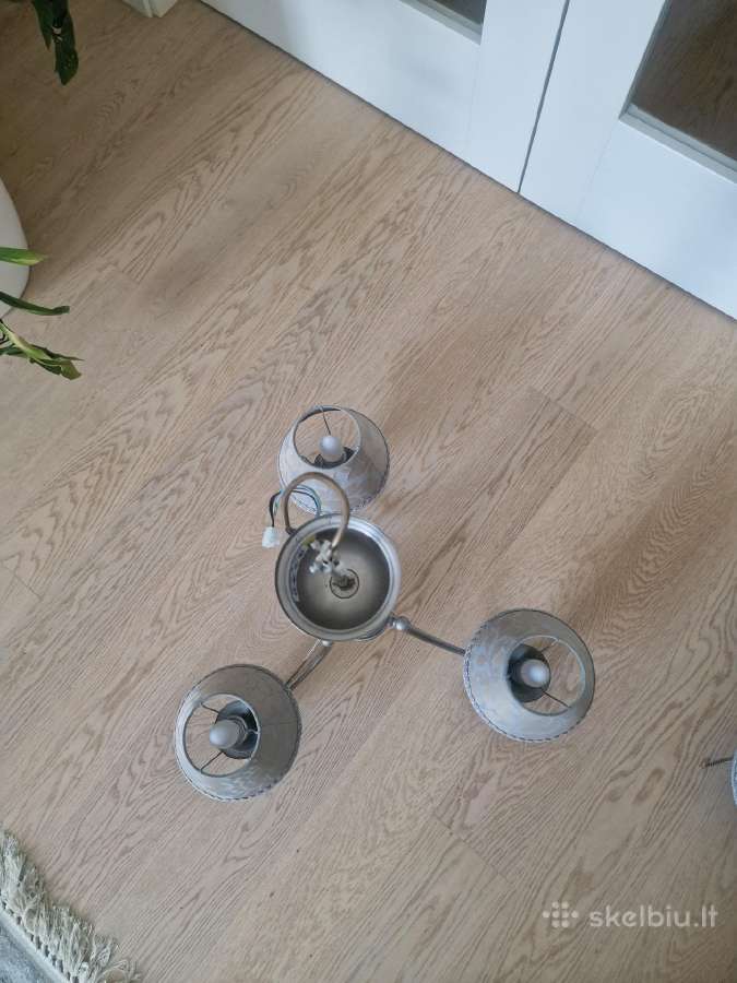 Parduodu Lugano sietynus su krištolo detalėmis - nuotraukos Nr. 3