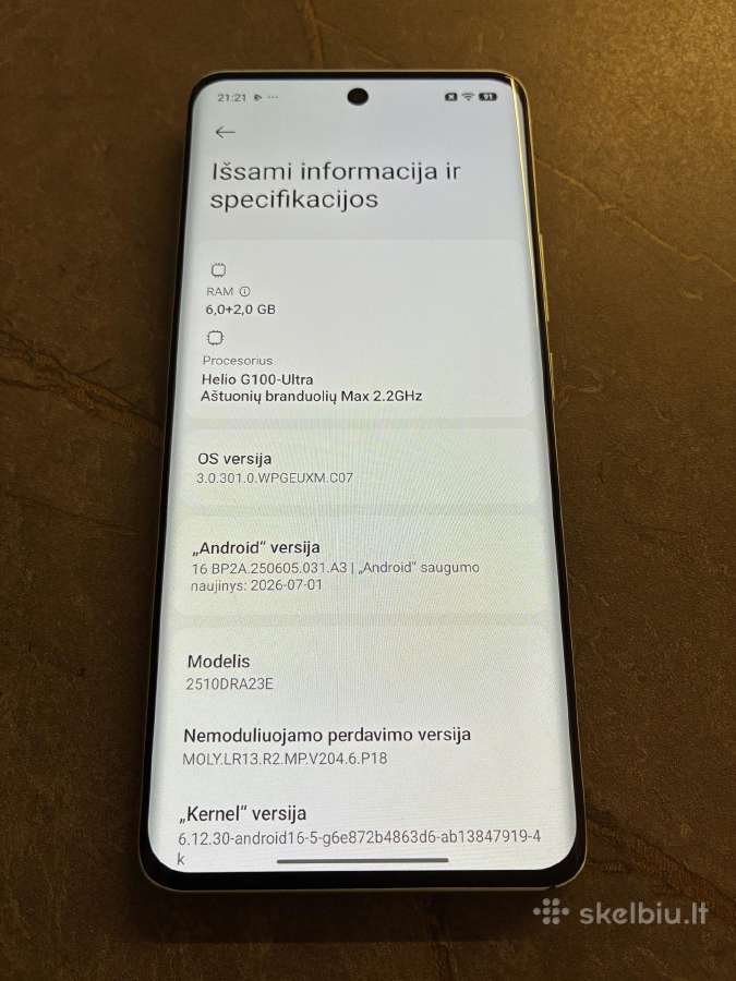 Xiaomi Redmi Note 15 - nuotraukos Nr. 5