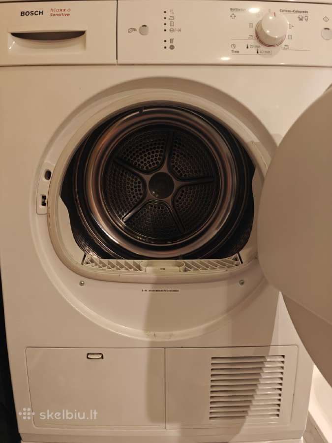 Bosch Maxx 6 Sensitive skalbinių džiovyklė - nuotraukos Nr. 2