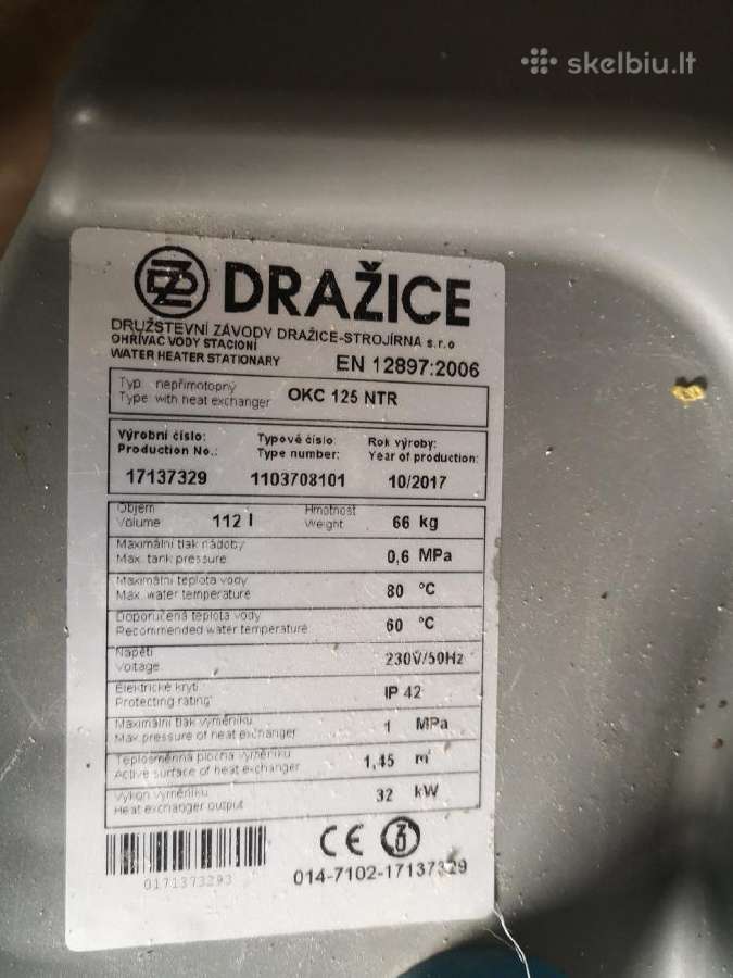 Boileris Dražice - nuotraukos Nr. 3