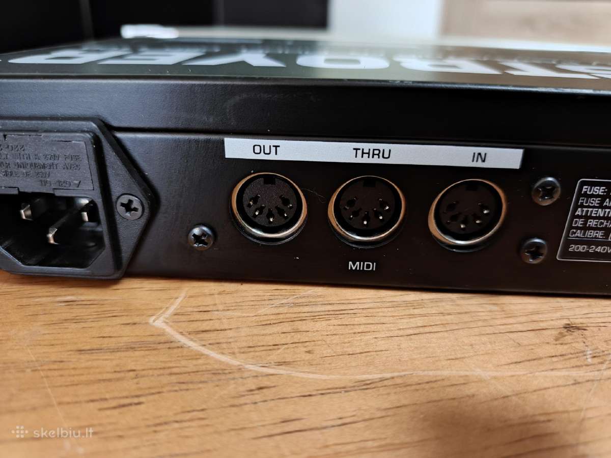 Behringer dsp 1100 feedback destroyer - nuotraukos Nr. 6