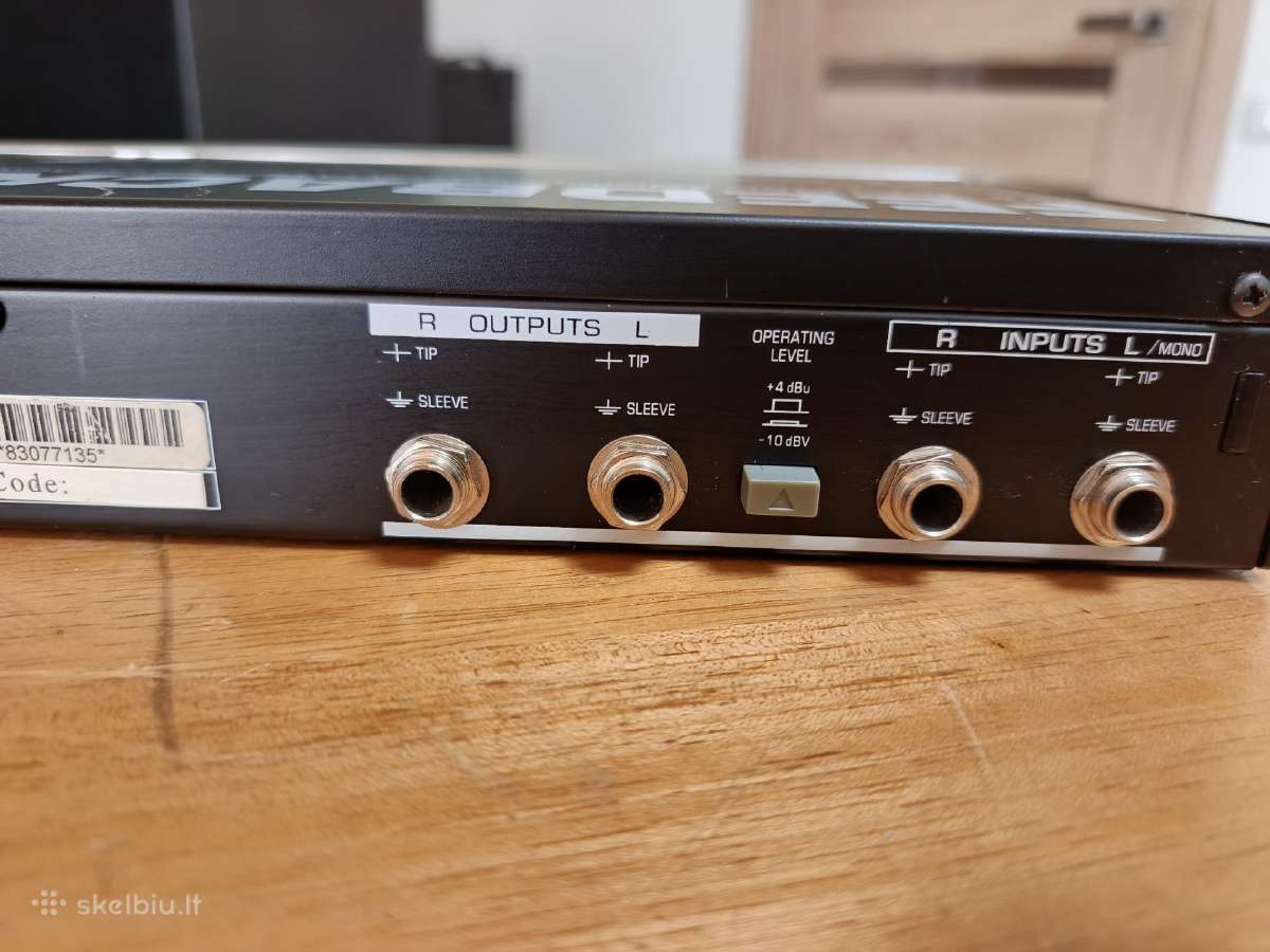 Behringer dsp 1100 feedback destroyer - nuotraukos Nr. 7