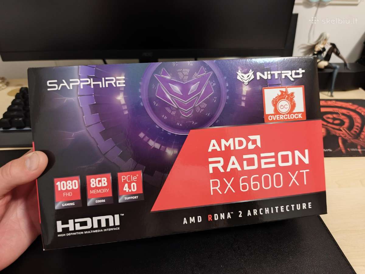 Rx6600xt - nuotraukos Nr. 13