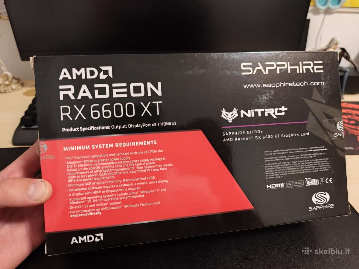 Rx6600xt - nuotraukos Nr. 14