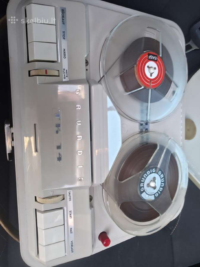Sony Tc kasetinis ir Uher Royal juostinis magnet. - nuotraukos Nr. 7