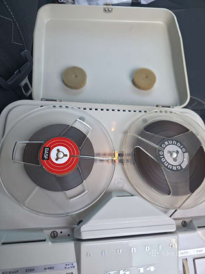 Sony Tc kasetinis ir Uher Royal juostinis magnet. - nuotraukos Nr. 8