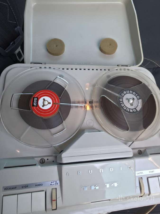 Sony Tc kasetinis ir Uher Royal juostinis magnet. - nuotraukos Nr. 9