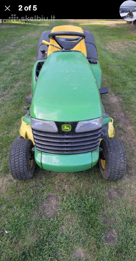 Sodo traktorius Zoliapjove John Deere Ltr 180 2 Ci - nuotraukos Nr. 3