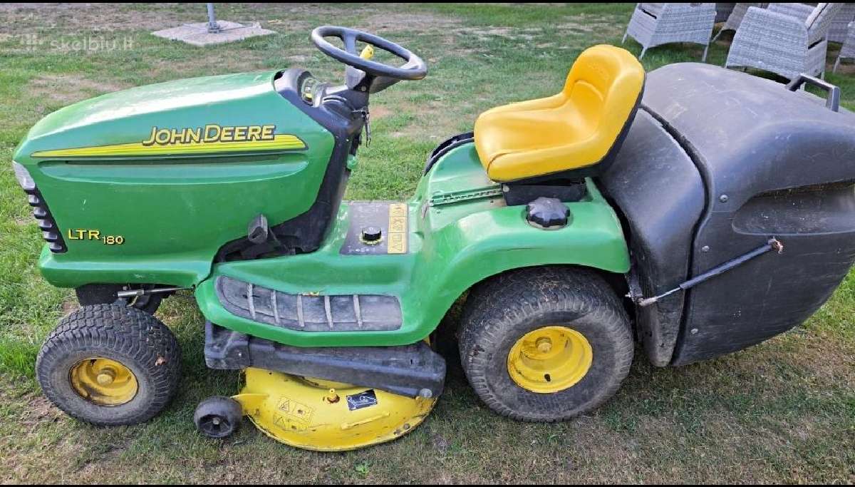 Sodo traktorius Zoliapjove John Deere Ltr 180 2 Ci - nuotraukos Nr. 4